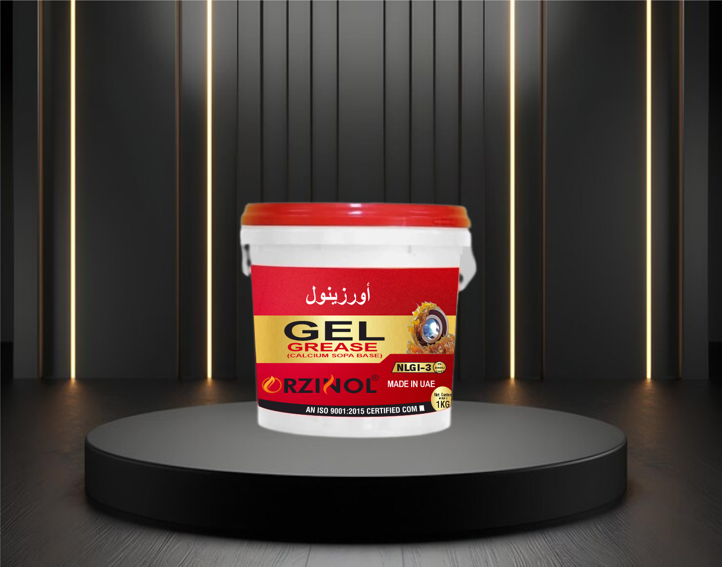 GEL GREASE RED